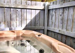 Snowdrop 10-Hot Tub-Woodlandlodges-St Clears-Pembrokeshire