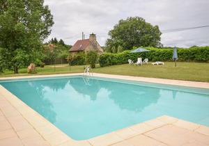 Spacious and beautifully situated gite with large pool and lots of privacy.