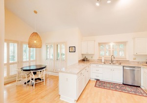 Spacious family retreat w/water view, large deck, & perfect location