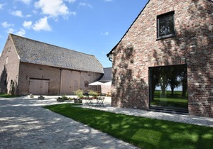 Spacious Holiday Home with Pond in Poperinge