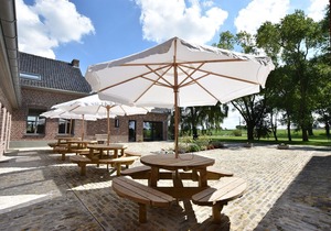 Spacious Holiday Home with Pond in Poperinge