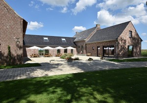 Spacious Holiday Home with Pond in Poperinge