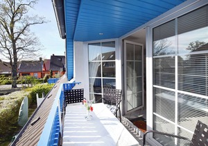 Spacious maisonette apartment in the Mühlenpark up to 4 p., WLAN, west loggia, washing machine