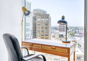 Spacious Oakland 1BR w/AC, W/D, Sky Deck, next to BART, by Blueground