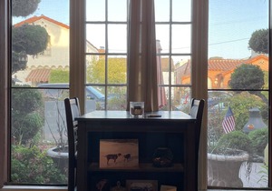 Steps to the beach and shopping/dining. Spanish-style house with updated kitchen