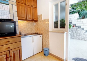 Studio flat with terrace Cove Vrbovica, Korčula (AS-9225-a)