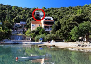 Studio flat with terrace Cove Vrbovica, Korčula (AS-9225-a)