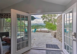 Studio w/Patio Access + View on Lake Junaluska!