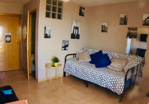 Studio with spectacular sea views at 200m. of the beach