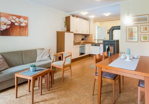 Stylish holiday apartment in a manor house on Lake Plauer