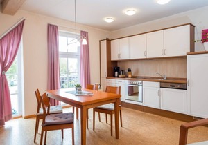 Stylish holiday apartment in a manor house on Lake Plauer