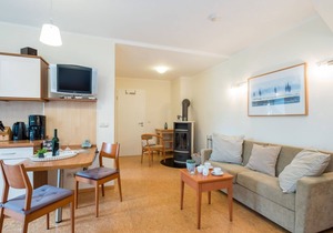 Stylish vacation apartment in a manor house on Lake Plau