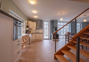 Stylish vacation apartment in a manor house on Lake Plau