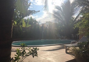 Suíte 8 com piscina e wi-fi em Caraguatatuba