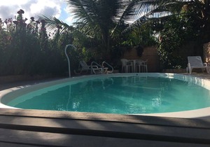 Suíte 9 com piscina e wi-fi em Caraguatatuba