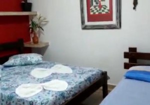 Suíte 9 com piscina e wi-fi em Caraguatatuba