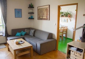 Sunny family apartment in Prague Žižkov