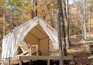 Tentrr State Park Site - Mississippi JP Coleman State Park - Shady Bluff A - Single Camp