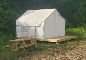 Tentrr State Park Site - NY Taconic State Park: High Valley Rd Site D