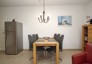 Terrace, free use of the AHOI adventure pool and sauna - Villa Antje FeWo 04