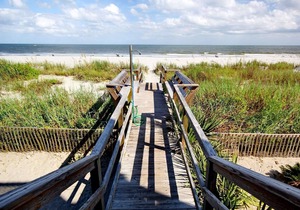The Beach is Right Off Your Balcony! First Floor 3BR at Lighthouse II