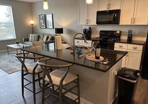 The Franklinton Flat | No Steps | Garage Parking!