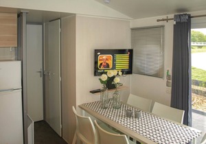 This holiday home in Westerland offers a beautiful view of the Wadden Sea.