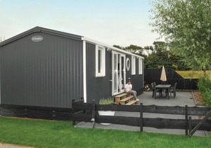 This holiday home in Westerland offers a beautiful view of the Wadden Sea.