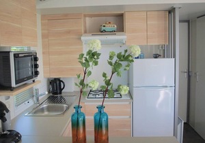 This holiday home in Westerland offers a beautiful view of the Wadden Sea.