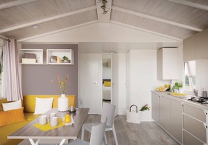 This holiday home in Westerland offers a beautiful view of the Wadden Sea.