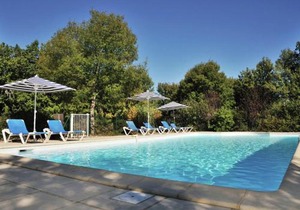 Tidy chalet in the woods of the beautiful Dordogne