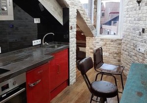 Tiny apartment touching Gibraltar