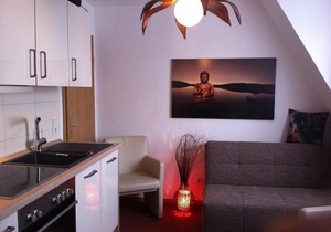 Top location at the Kurpark Bad Salzuflen ****, 2015 newly kitch., Modern u. Jovial