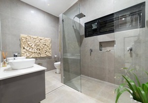 Tropical sanctuary surrounded by Balinese inspired gardens