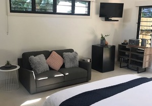 Tropical sanctuary surrounded by Balinese inspired gardens