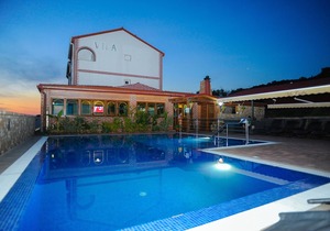 Two bedroom apartment with terrace and sea view Caska, Pag (A-4109-b)