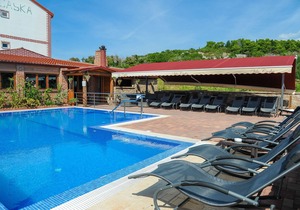 Two bedroom apartment with terrace and sea view Caska, Pag (A-4109-b)