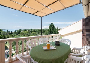 Two bedroom apartment with terrace and sea view Muline, Ugljan (A-8521-b)