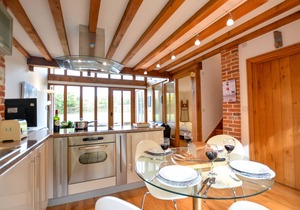 TWO CHANTRY BARNS, ORFORD, pet friendly in Orford