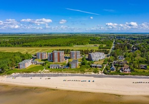 Unser Objekt Liegt in Unmitelbar am Weißen Südstrand in Wyk und Punktet mit ein