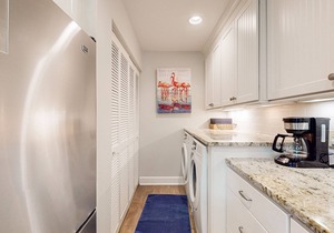 Updated Harbour Town Hideaway with Pool & Balcony | Walk to Shops & Golf