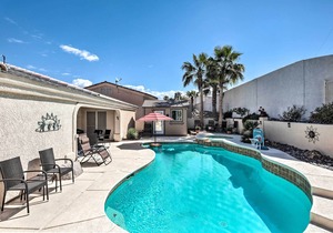 Upscale Oasis w/ Pool & Hot Tub, 3 Mi to Lake