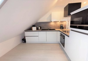 Vacation apartment with sea view and garden use - Haus Inselwind FeWo MEERsicht