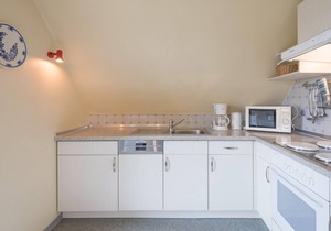 Vacation apartment in Borgsum (top right) for up to 2 people