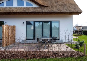 Vacation under a thatched roof