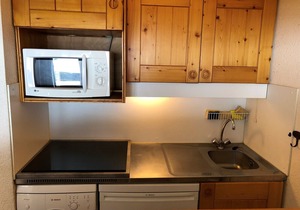 Valmorel, at the foot of the slopes, 2 rooms, 4 people.