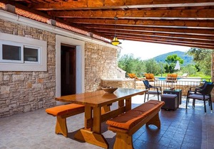 Villa Mariela in Korcula, heated pool