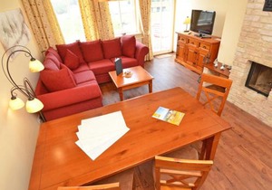 Villa "To Hus" in Sellin - Appartement 02 mit Kamin und Balkon