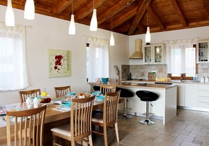 Villa with the heated private swimming-pool in the heart of Istria.