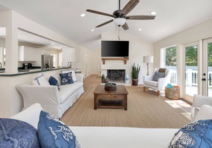 Walk to the Beach from this renovated home with new pool!